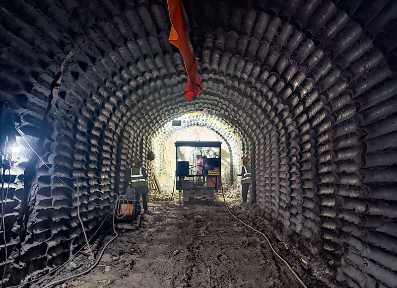 观音水库：遵义供水梯坎隧洞施工现场。母昌卫 摄.jpg