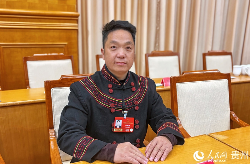 張順勇接受人民網記者採訪。人民網記者 高華攝