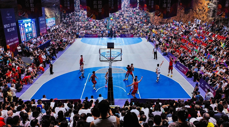 “洞籃”比賽。