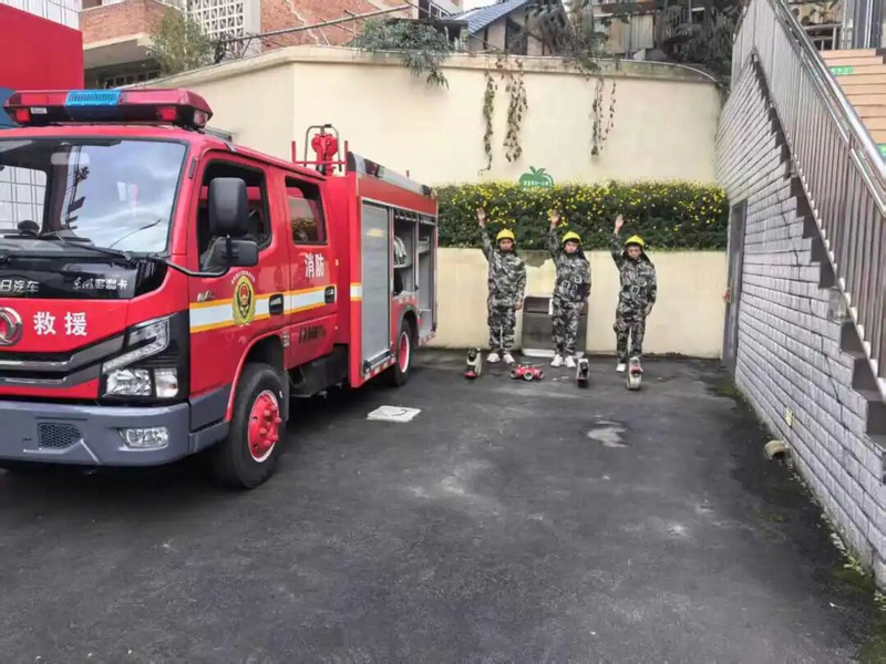 消防專職隊員輪訓中。任思宇攝