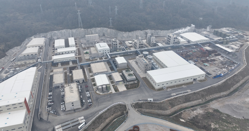 图为：聚力生厂区航拍