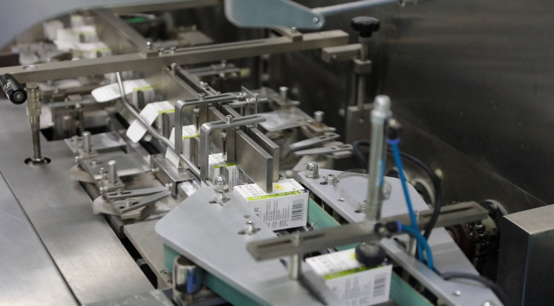 三特药业药品生产现场。