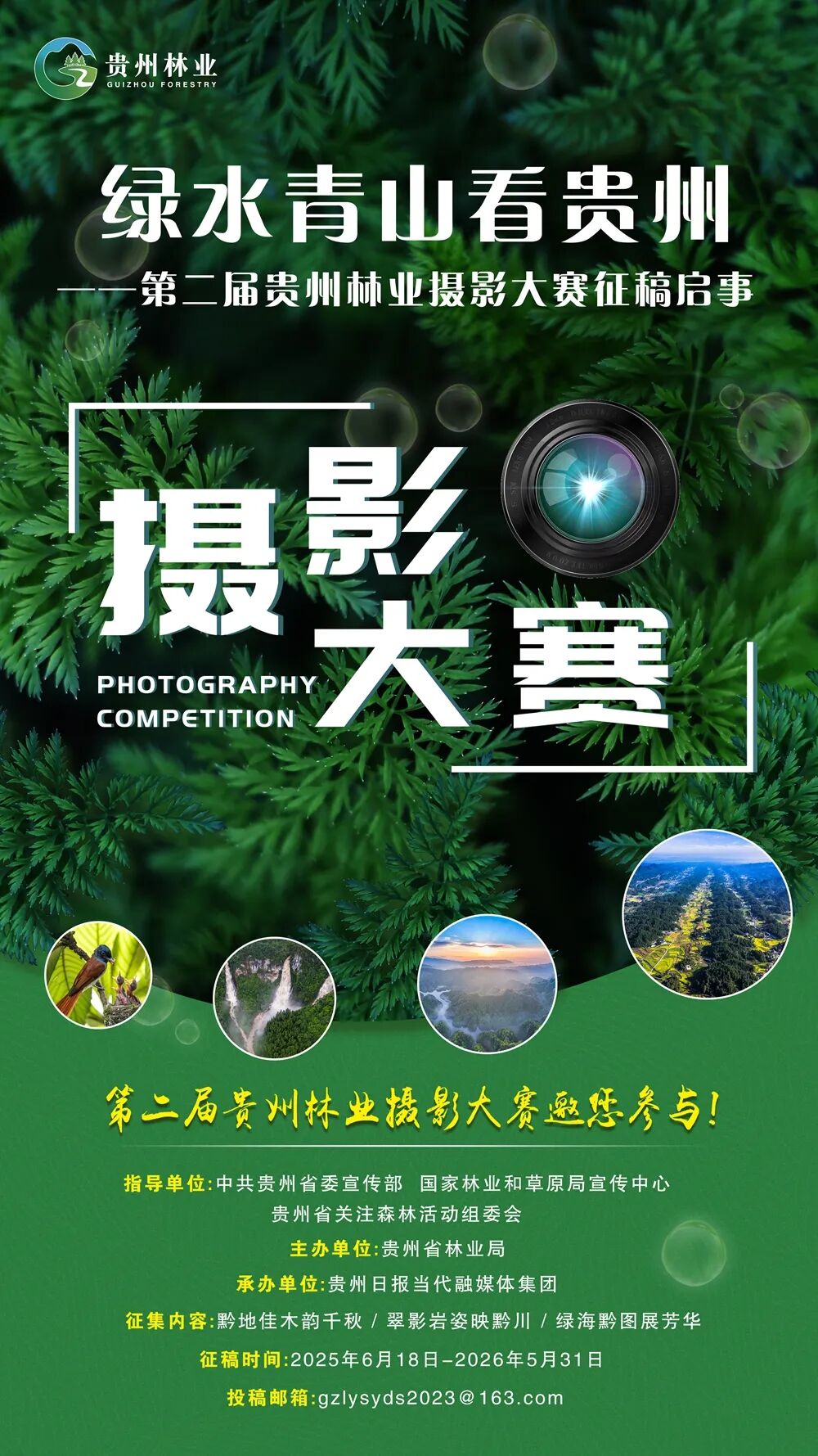 第二届贵州林业摄影大赛开启征稿。