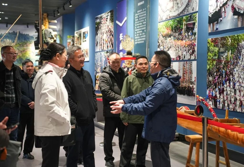 凱裡學院考察團赴台江縣調研交流。