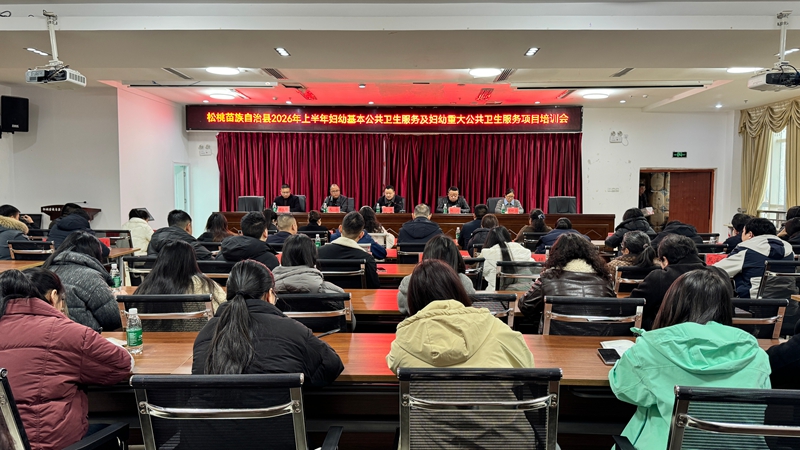 鬆桃提升基層婦幼服務能力及重大公共衛生服務項目培訓會。