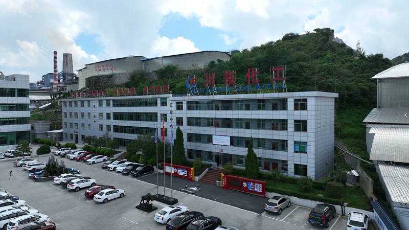 图为:开阳川东化工企业