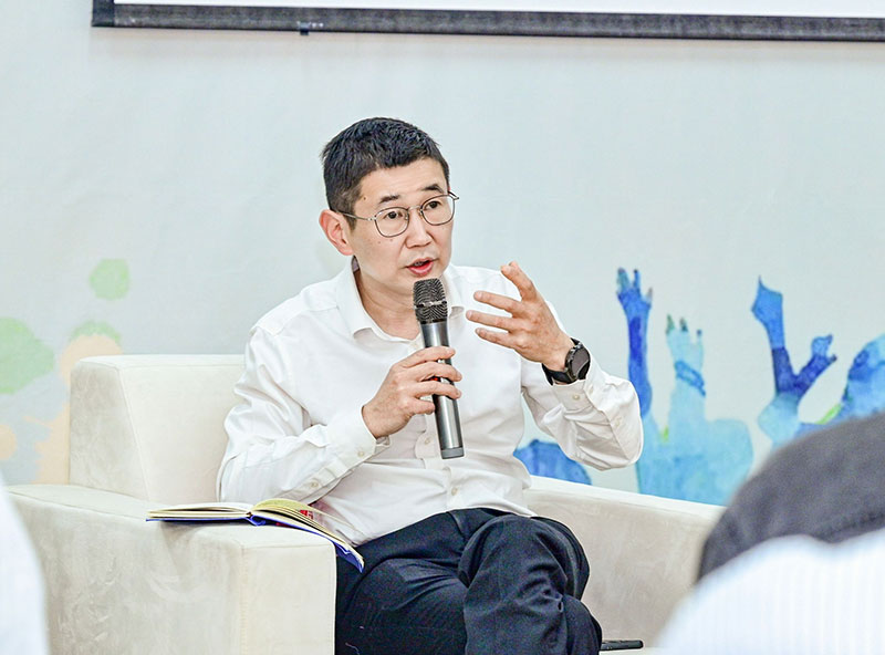张绍东发言。