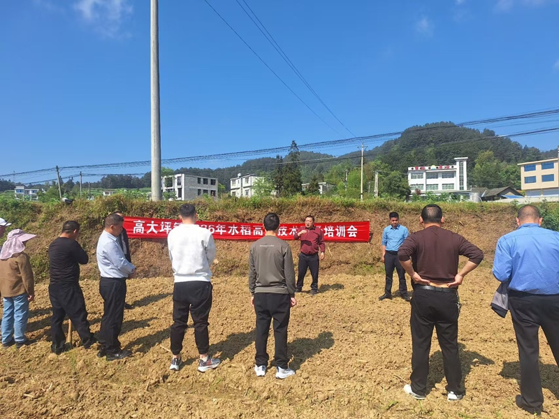 現場培訓。