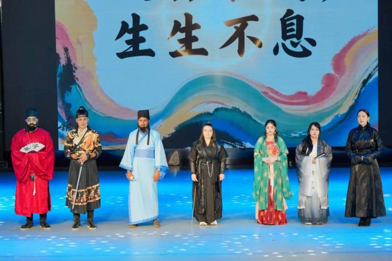 4.贵州大学2026年国际中文日活动现场。贵州大学国际教育学院供图