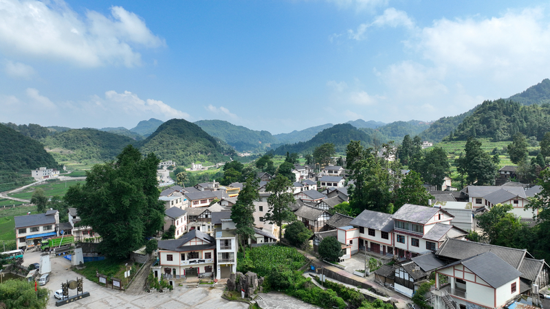 清镇市麦格乡麦格村。代胜强摄