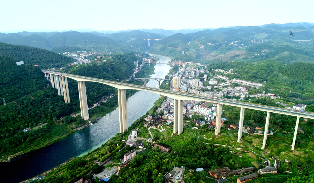 乌江五桥景观