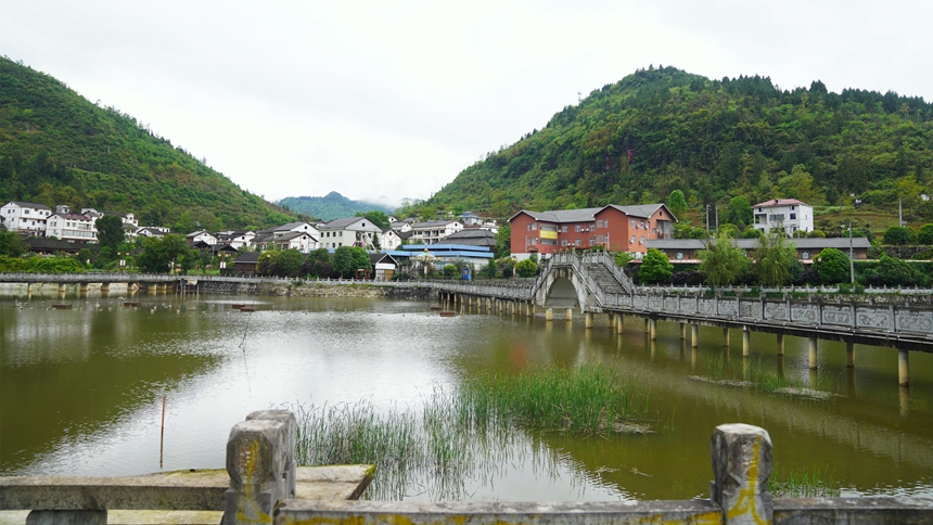 桃符社區居民區。