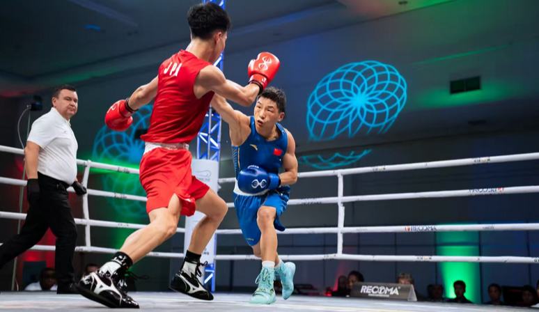 贵州健儿张家茂勇夺2026年拳击世界杯金牌