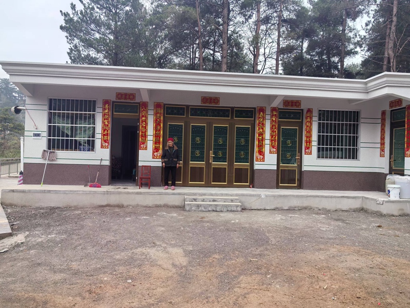 2.息烽县鹿窝镇西安村尧上组地质灾害农户搬迁后房屋