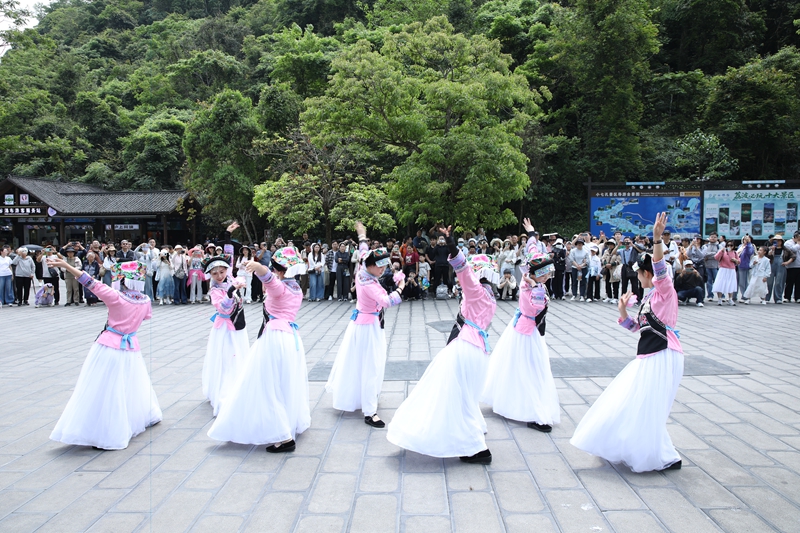 3 圖為非遺舞蹈表演.JPG