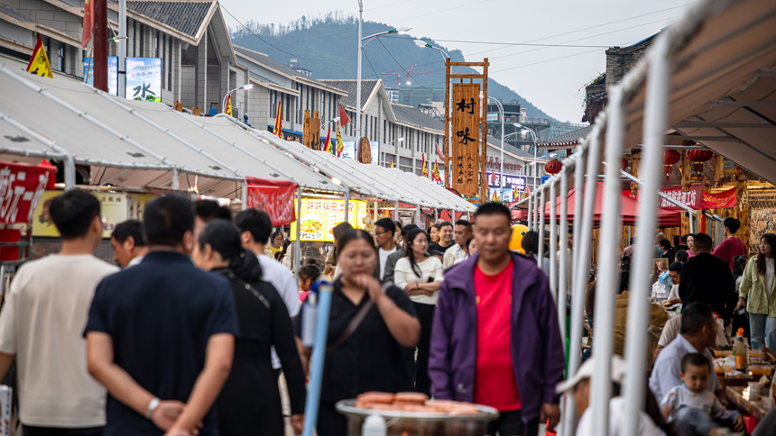 石阡村味活动现场。