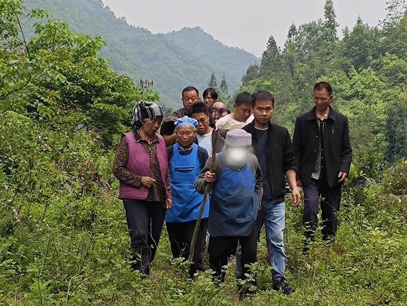 警民同心，尋回走失老人。