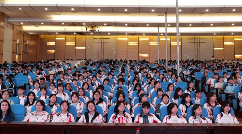 讲座现场。