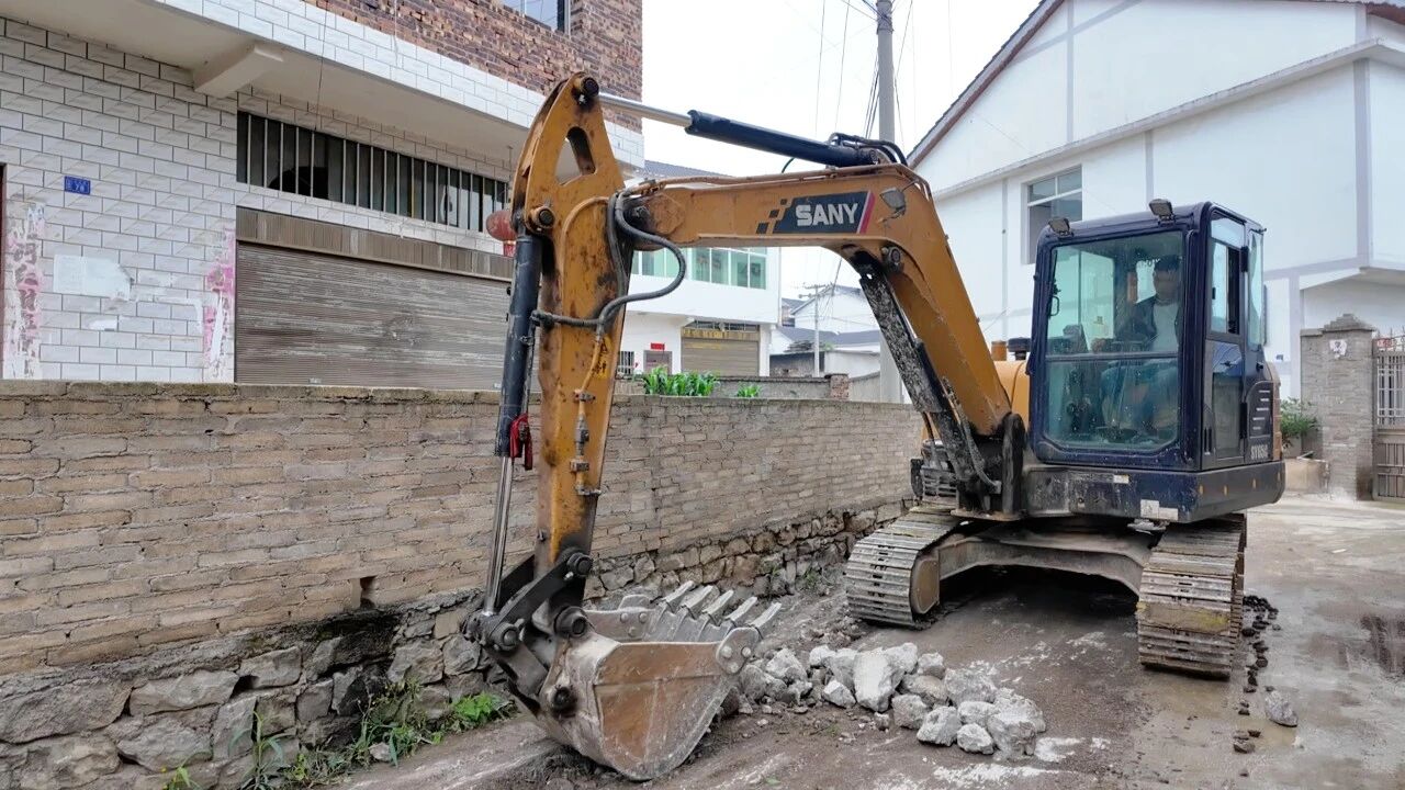 圖為施工現場。