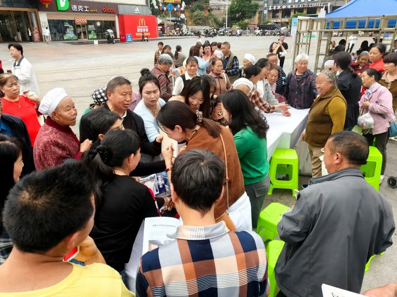 活动现场。何小露摄