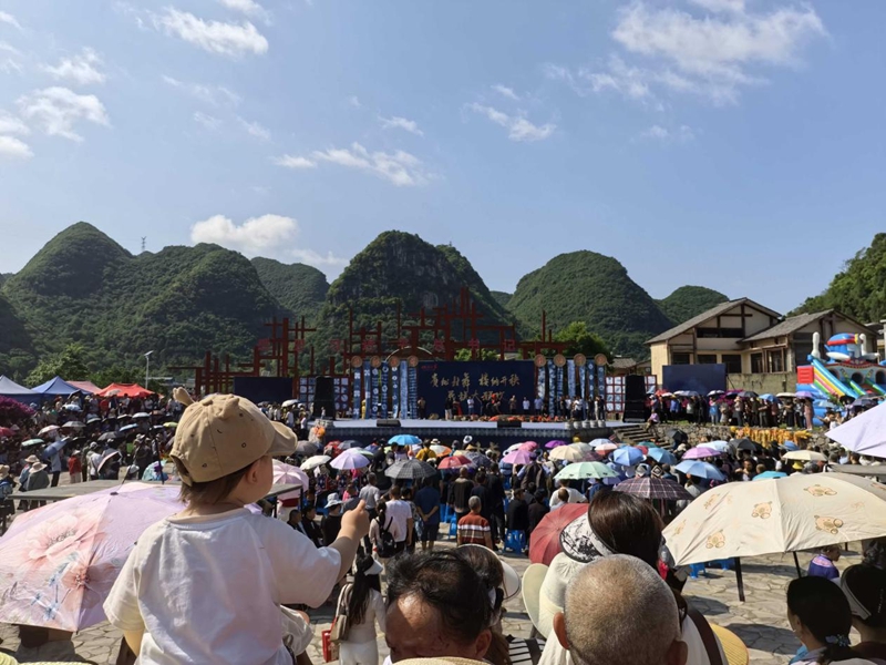 活动现场。