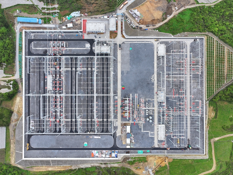 500千伏務川變電站。潘聰 攝.JPG