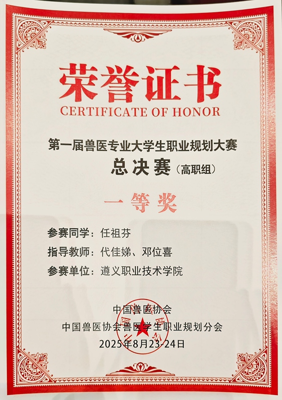 1、獲獎証書。