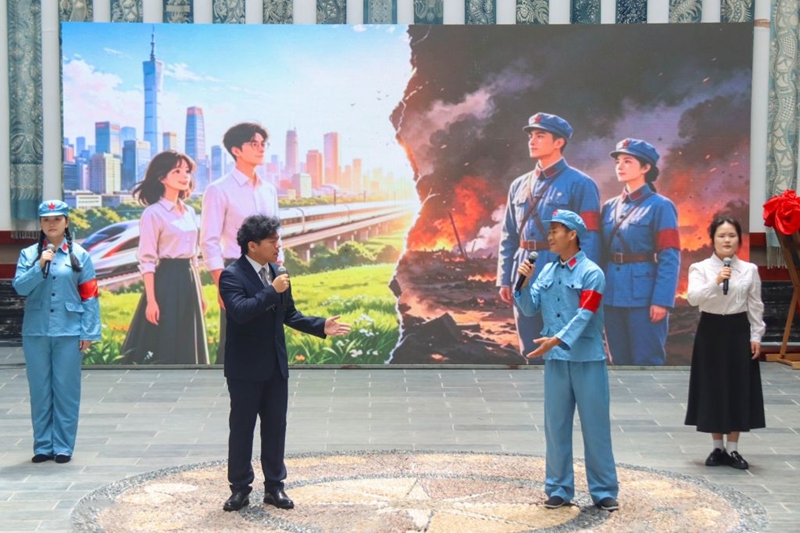 活动现场。