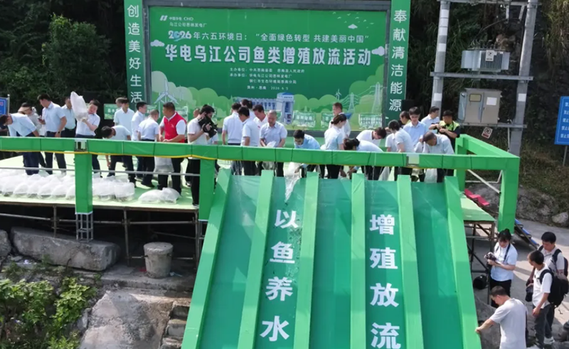 增殖放流。