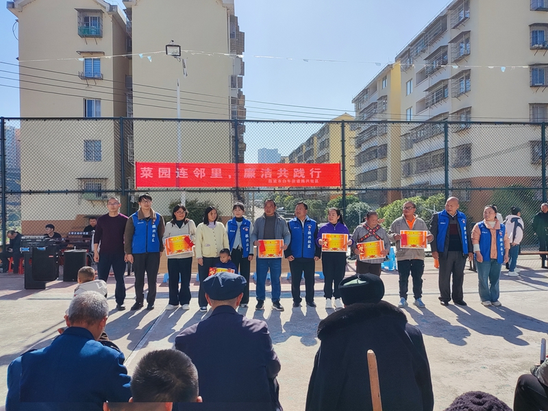 袁茂阳组织振兴社区开展微菜园评比活动.jpg
