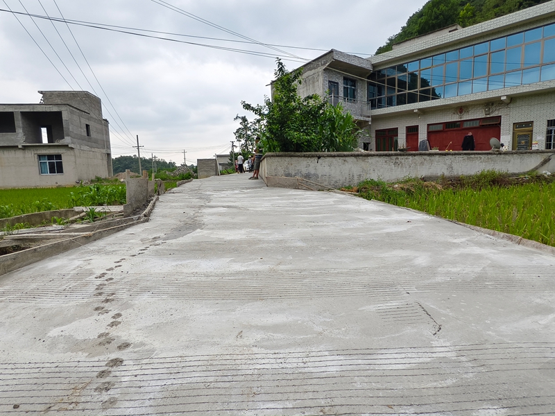 道路改造后。