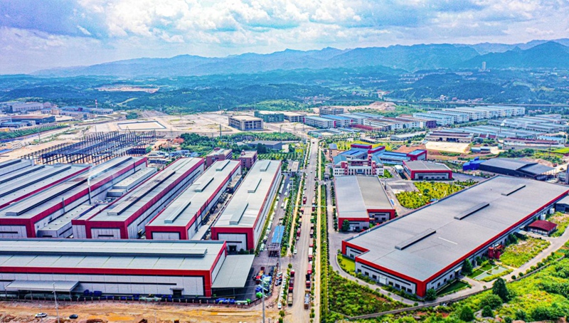 1图为大龙经济开发区北部工业园区