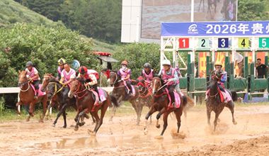 赛马项目首登贵州省运会赛场