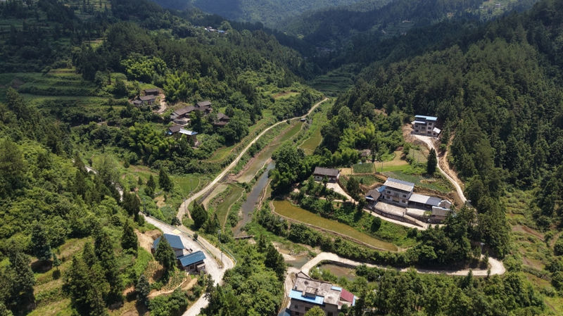岑巩县客楼镇下寨村两江片区一角。何小雨摄