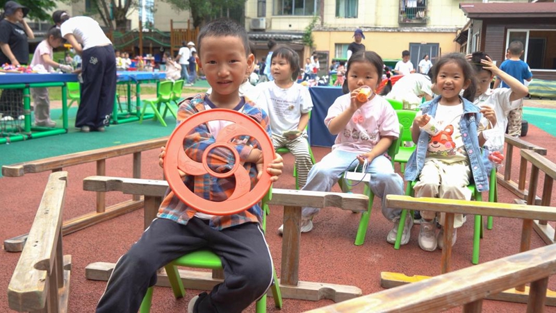 幼儿园日常活动。花溪幼儿园供图.jpg