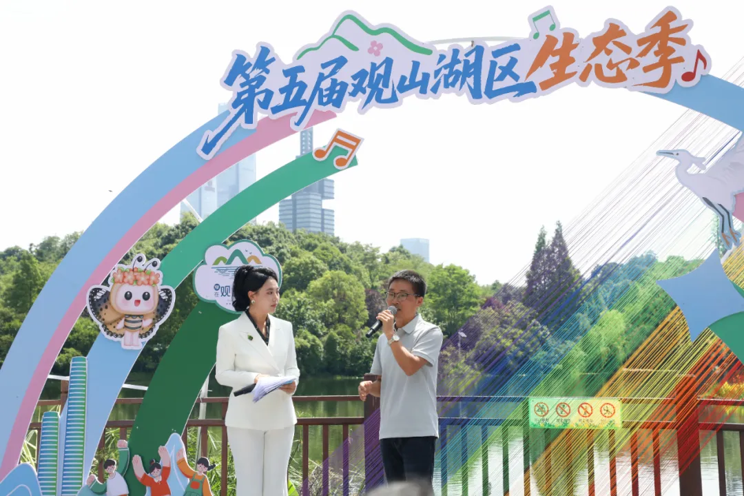 貴陽市野生動物收容救護中心主任令狐克鴻分享動物救助故事。