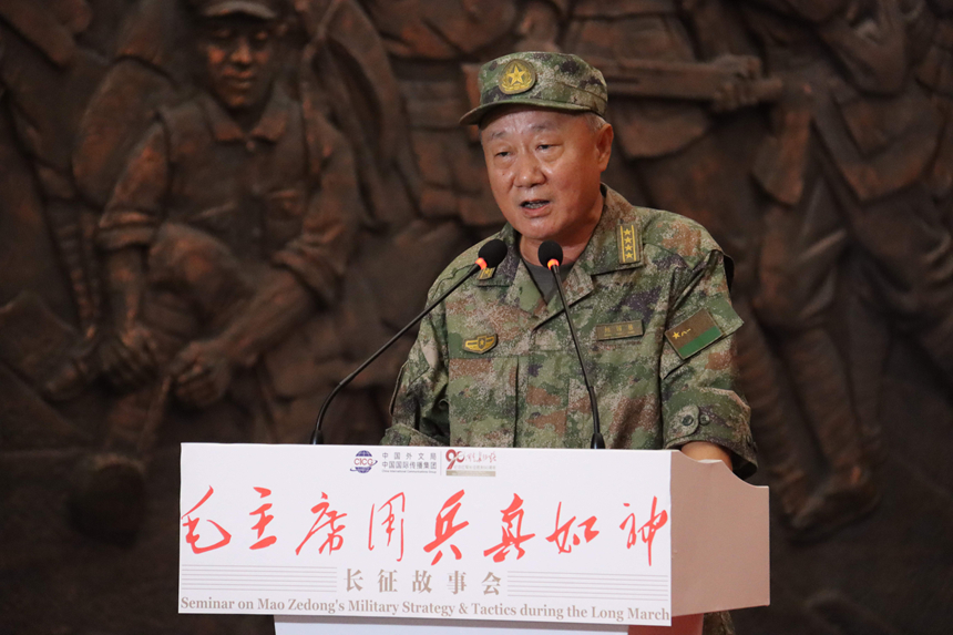 专家深度解读四渡赤水军事谋略。张川摄