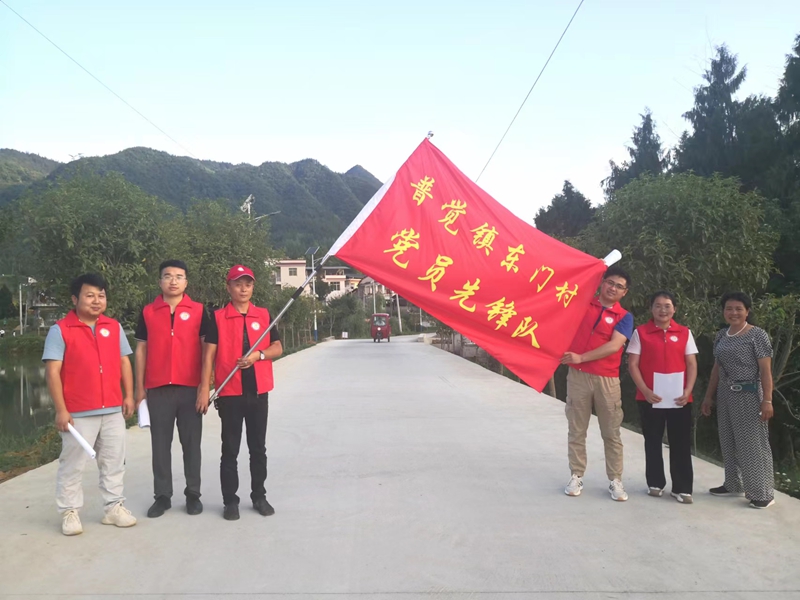 东门村党员先锋队开展移风易俗宣传.jpg