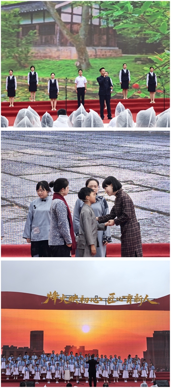 课堂现场。