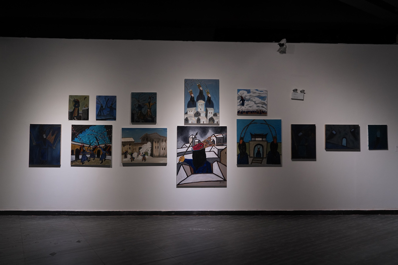 展览现场。