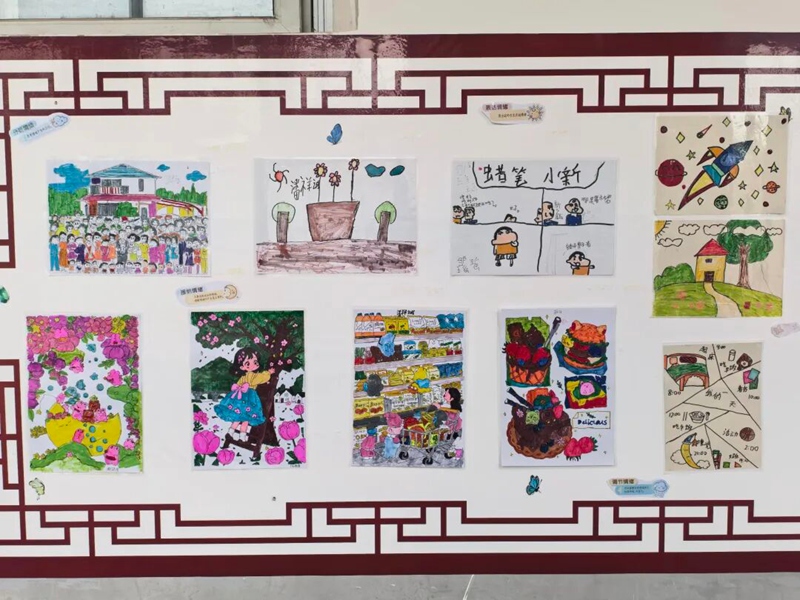 图片向阳班学生绘画作品2