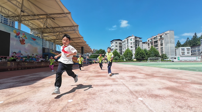科技赋能校园体育!习水县第八小学投用智慧体育检测设备(图4)