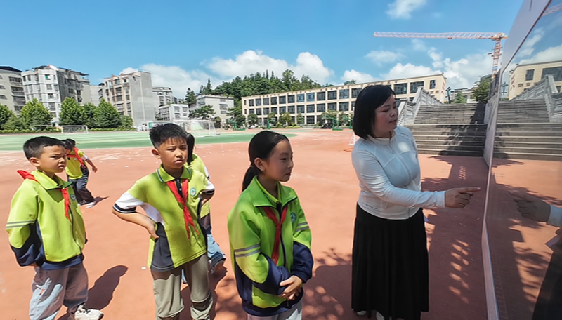 科技赋能校园体育!习水县第八小学投用智慧体育检测设备(图5)