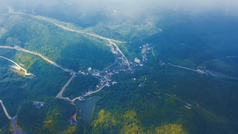 清凉山野。