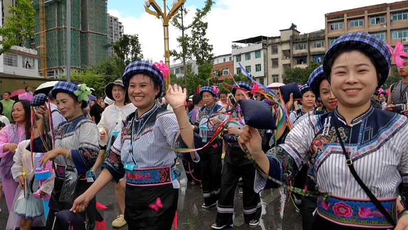 巡游现场。