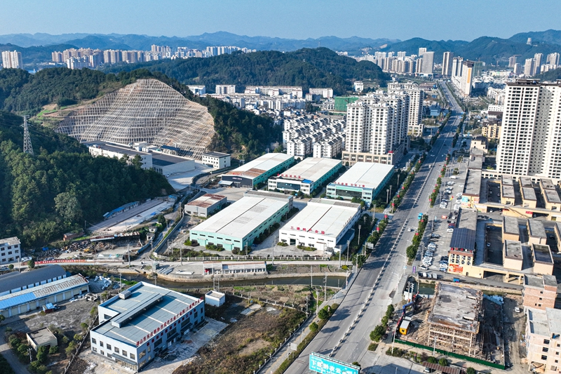 三穗鸭产业园(杨剑 摄 )