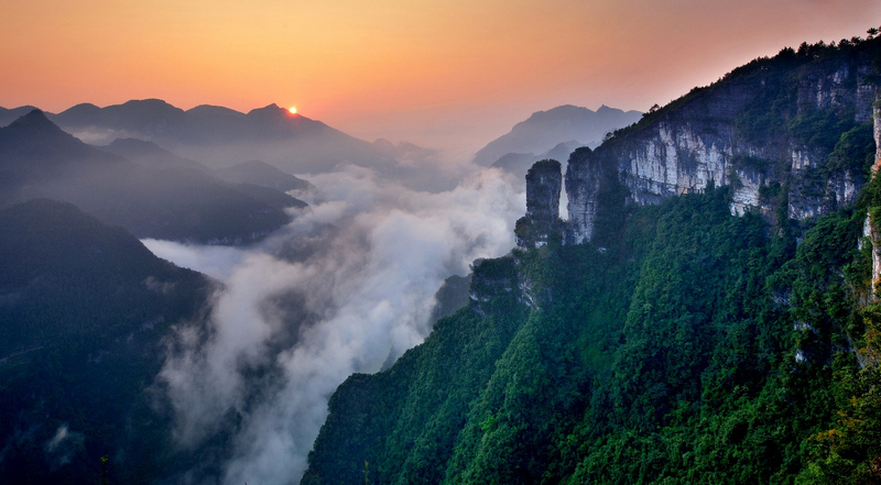沿河乌江山峡国家级风景名胜区。