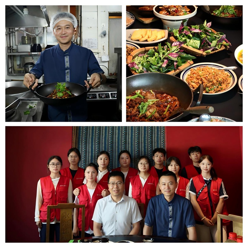 2.走访非遗工坊，座谈调研独山特色美食非遗传承发展现状