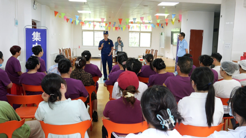 西秀消防筑牢养老机构消防安全屏障。
