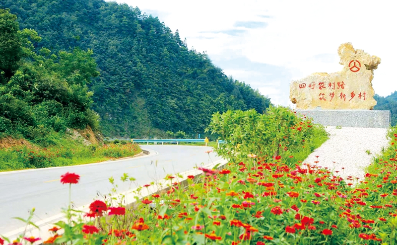 中潮至洪州段公路。陈代忠摄